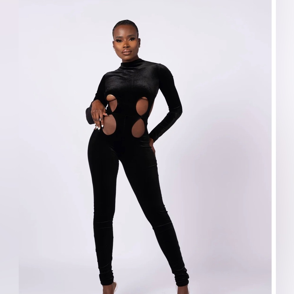 Fromgrayscale jumpsuit